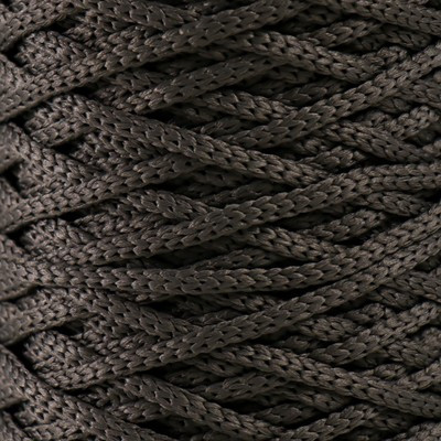 Шнур для вязания 100% полиэфир 3мм 100м/200±20гр (12-темно-серый) Шнур для вязания 100% полиэфир 3мм 100м/200±20гр (12-темно-серый)