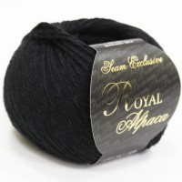 Роял альпака Сеам - 02 (черный)