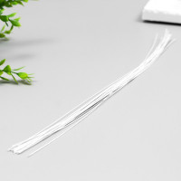 Проволока для творчества "Белая" (набор 20 шт) 0,46 мм, 36 см