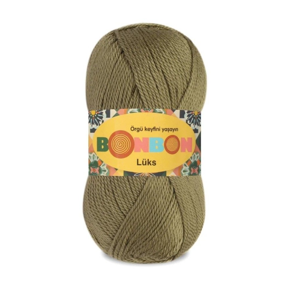 Bonbon luks Nako - 98295 (хаки)