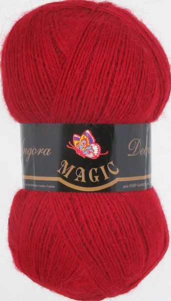 Пряжа Angora Delicate (Magic) 1125  красный