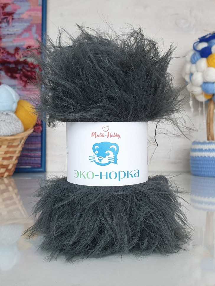 Эко-Норка M&H - 009 (темно-серый)