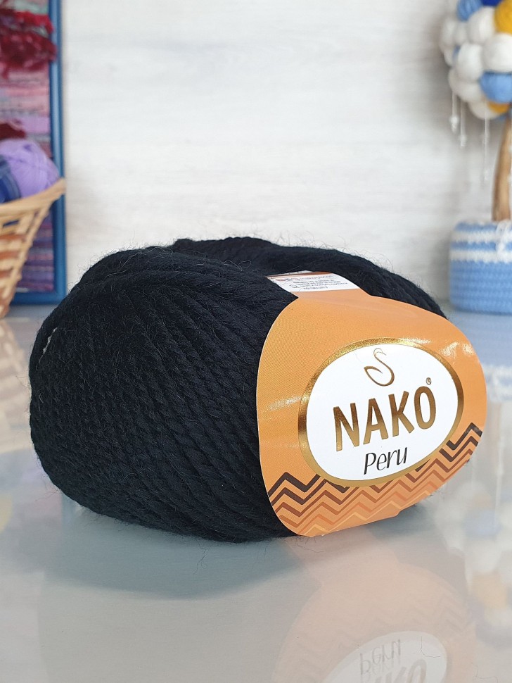 PERU (NAKO) - 217 (черный)