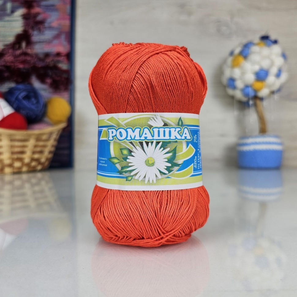 Ромашка (ПНК) - 0712 (алый)