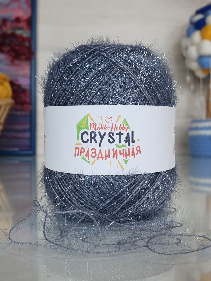 Crystal праздничная M&H - 019 (серый)
