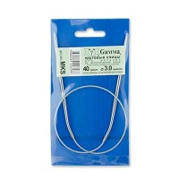 круговые MKS металл d 3.0 мм  40 см на металл.леске GAMMA