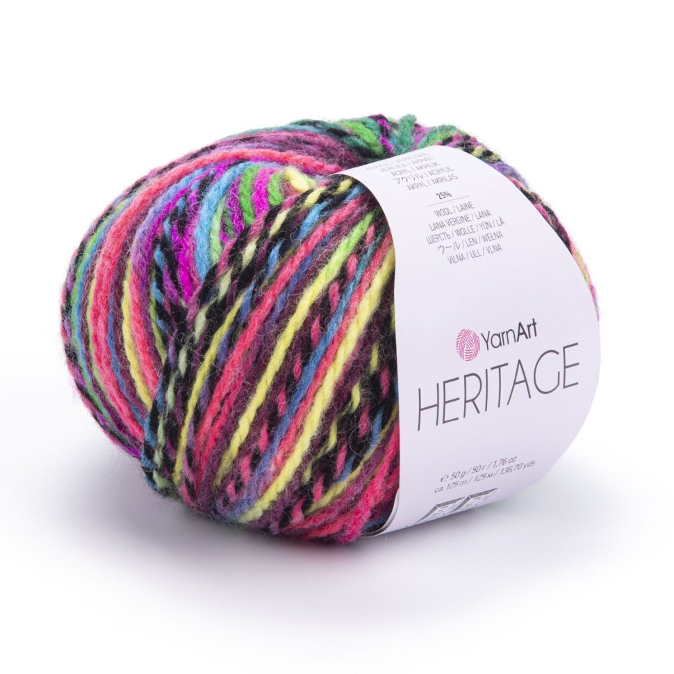 Heritage, YarnArt - 340 (принт)