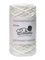 Шнур полиэфирный - 01 (белый)