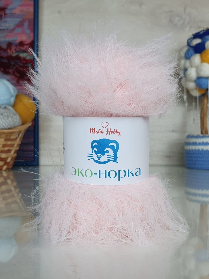 Эко-Норка M&H - 010 (светло-розовый)