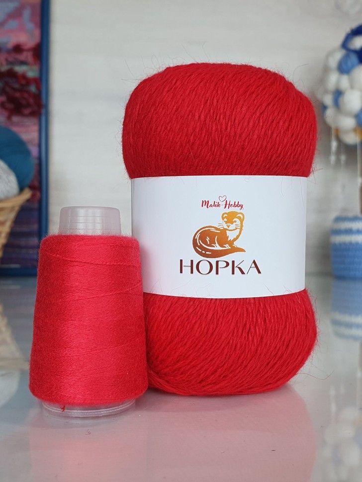 Норка M&H - 010 (красный)