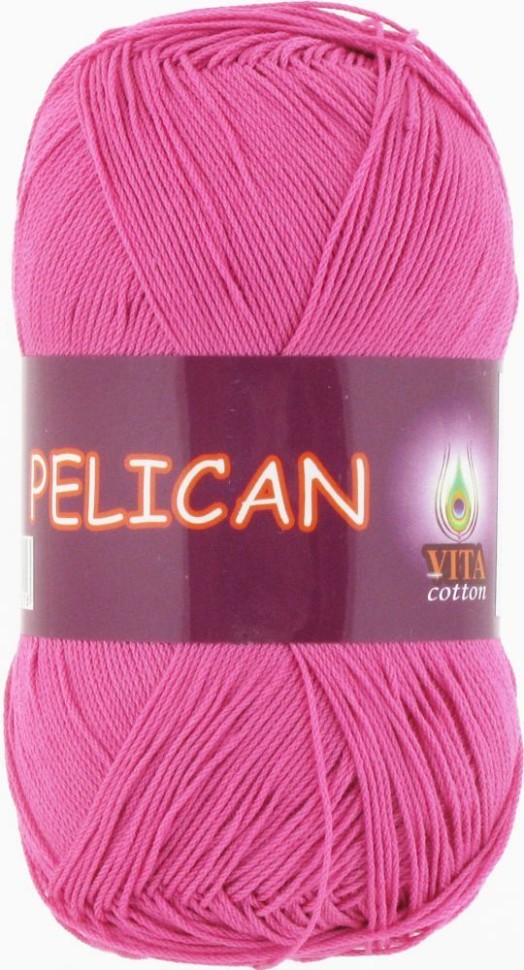 Пряжа PELICAN Vita - 4009 (темно-розовый)