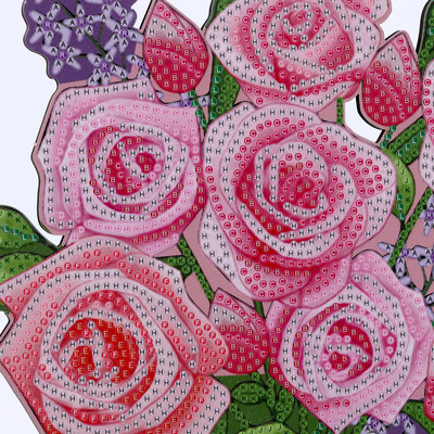 Алмазная вышивка «Розы» интерьерный декор
