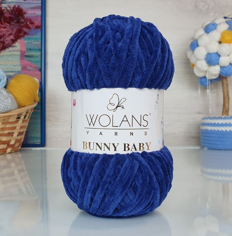 BUNNY BABY WOLANS - 17 (тем.синий)