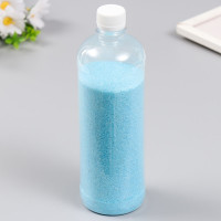 Песок цветной &quot;Голубой&quot; 1000±50гр