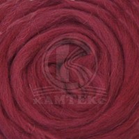 Гребенная лента для валяния (Камтекс) - 088 (брусника)