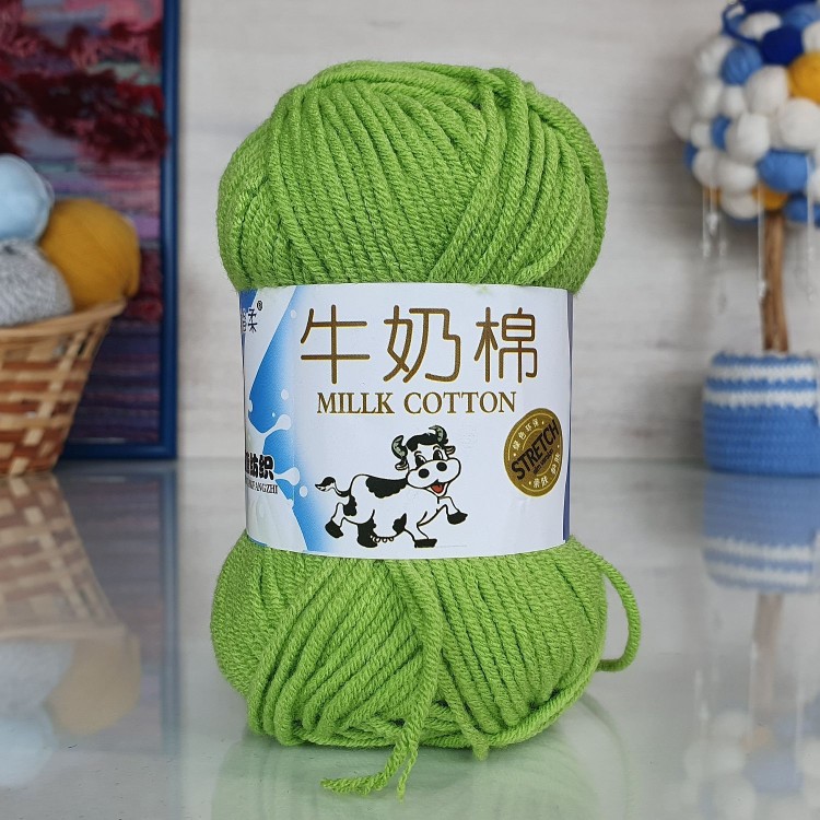 Милк коттон M&H - 029 (салатовый)