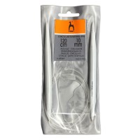 49869 Спицы вязальные круговые 10,00мм*120см, пластик PONY