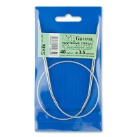 круговые MKS металл d 3.5 мм  40 см на металл.леске GAMMA