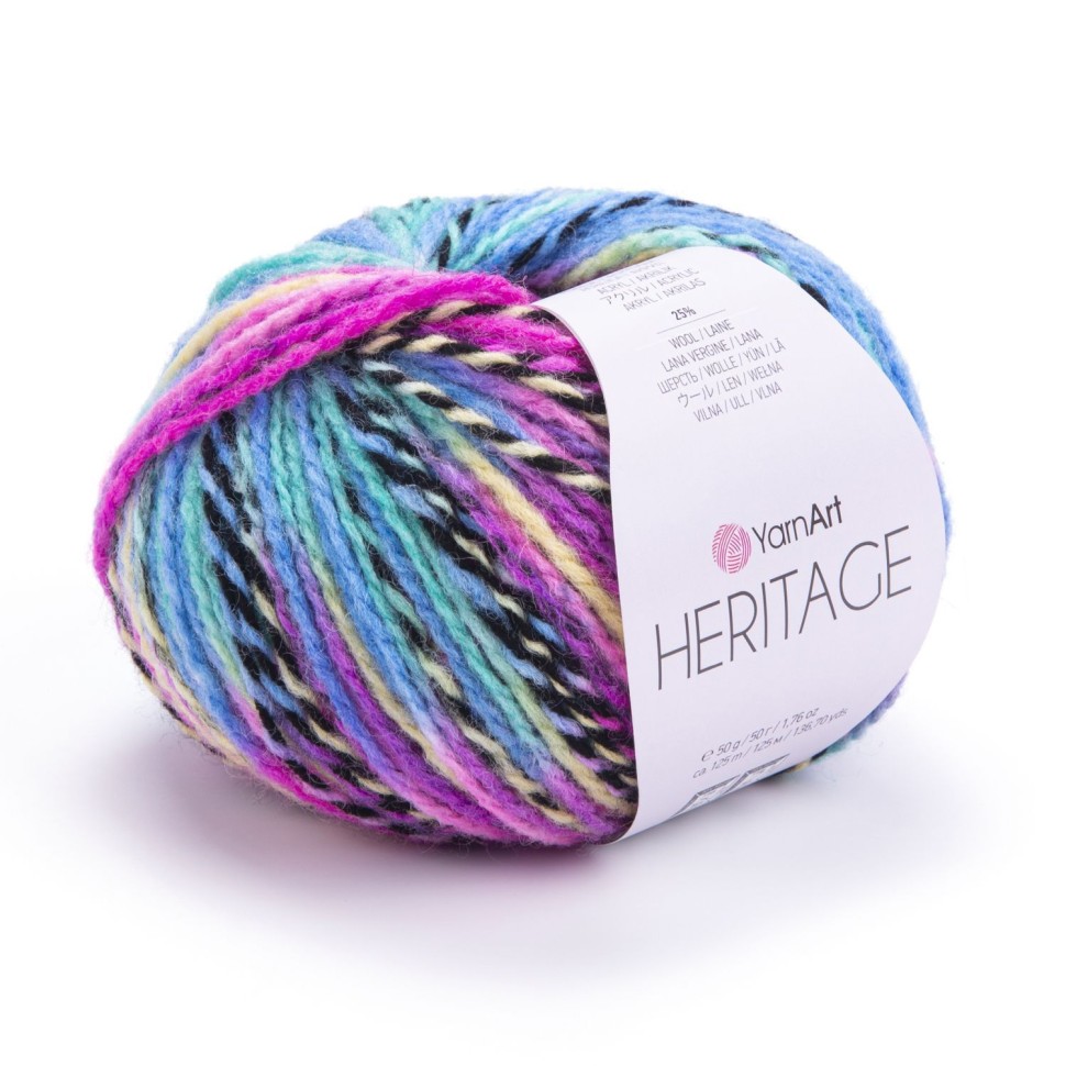 Heritage, YarnArt - 342 (принт)