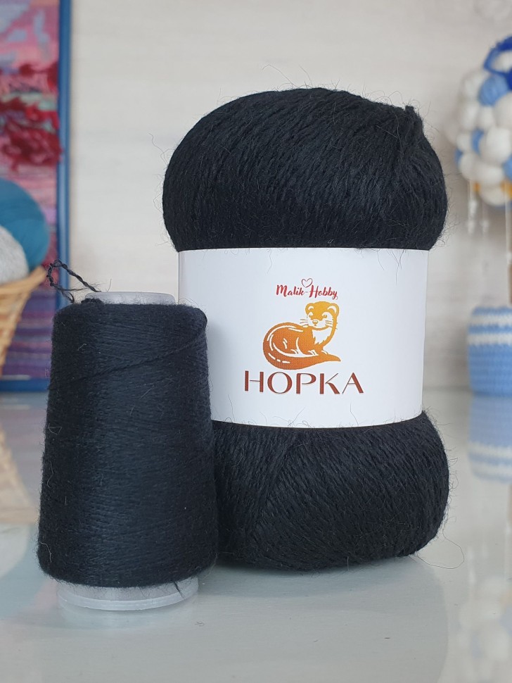 Норка M&H - 011 (черный)