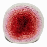 Rosegarden YarnArt - 304 (белый-розов-вишня)