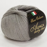 Альпака бэйби люкс (Сеам) - 12 (средне-серый)