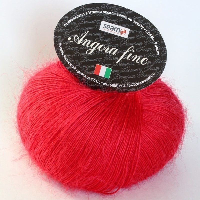 Ангора фине (Сеам) - 181763 (алый)
