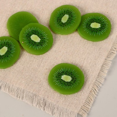 Муляж "Срез киви" 3,5 см (фасовка по 20 ) (20 шт.)