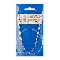 круговые MKS металл d 4,0 мм  40 см на металл.леске GAMMA