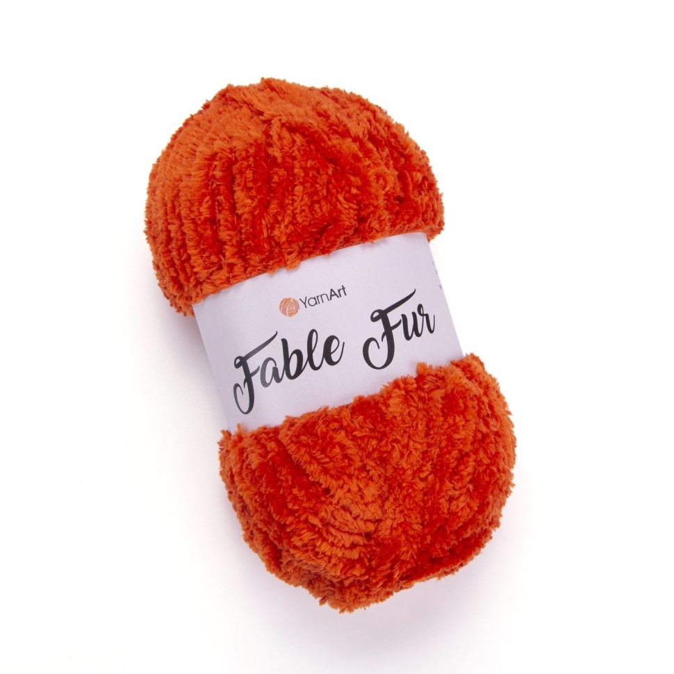 Fable Fur, YarnArt - 980 (яр.оранжевый)