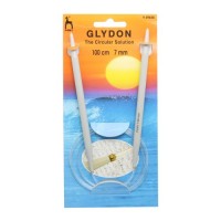 49458 Спицы GLYDON круговые 7,00 мм/ 100 см, пластик PONY