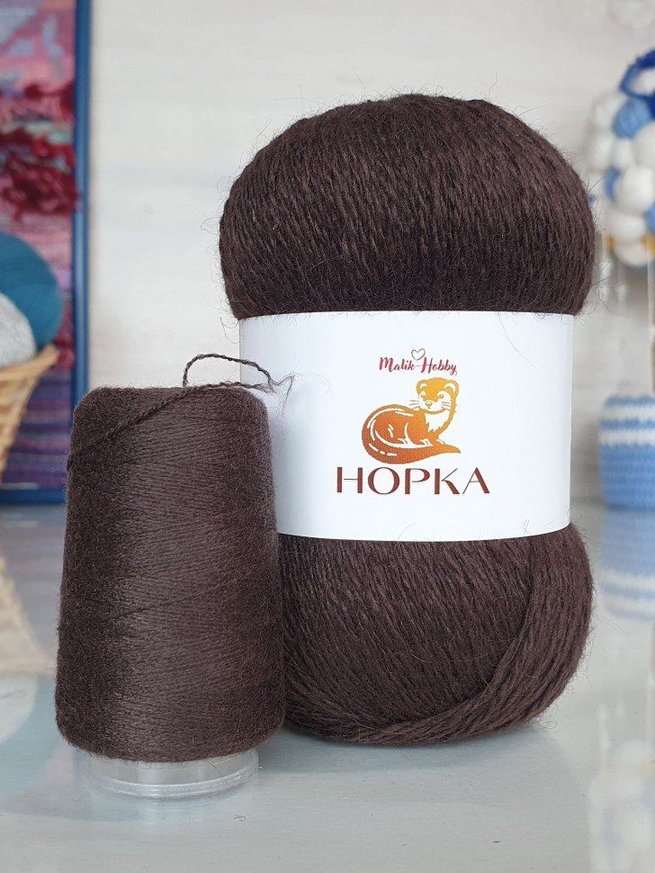 Норка M&H - 015 (коричневый)