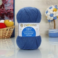 Ангорская теплая (Пехорка) - 256 (Св.джинса)
