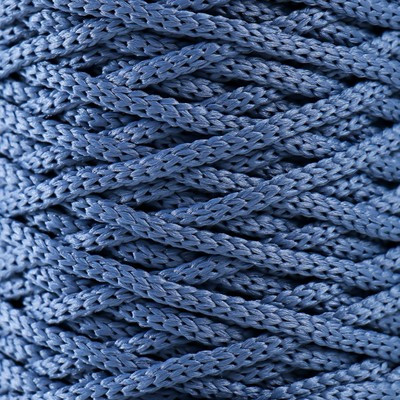 Шнур для вязания 100% полиэфир 3мм 100м/200±20гр (18-джинс)