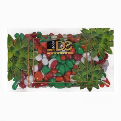 Грунт для аквариума (5-10 мм) зеленый-рыжый-красный-белый, 350 г Грунт для аквариума (5-10 мм) зеленый-рыжый-красный-белый, 350 г