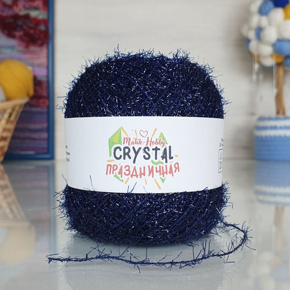 Crystal праздничная M&H - 027 (темно-синий)