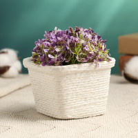 Кашпо &quot;Корзинка&quot; 10х10х6см