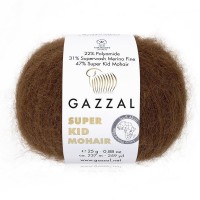 SUPER KID MOHAIR (Gazzal) - 64400 (шоколадный)