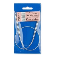 круговые MKS металл d 4.5 мм  40 см на металл.леске GAMMA