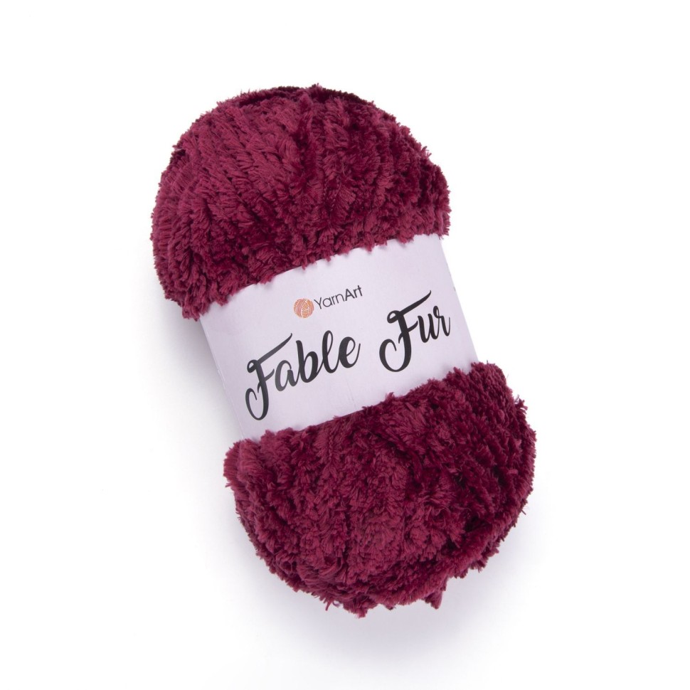 Fable Fur, YarnArt - 981 (бордо)