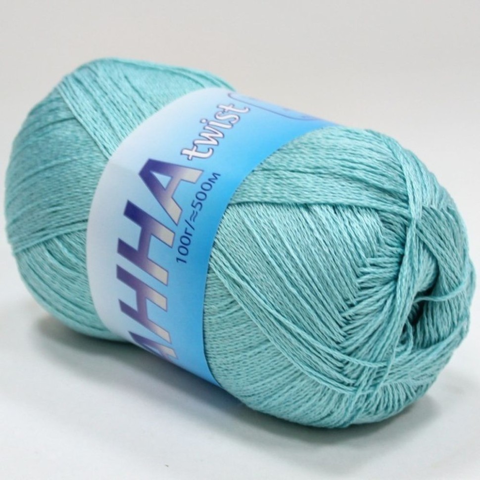 Анна твист (Сеам) - 357 (зел.бирюза)