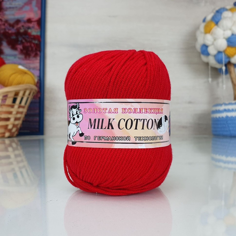 Милк коттон - 2223 (красный)