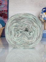 Ангорка меланж Рассказовская - 39_3 (серый/мята/белый)