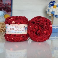 Колибри макси королевские пайетки - 082 (красный с красными пайет.)