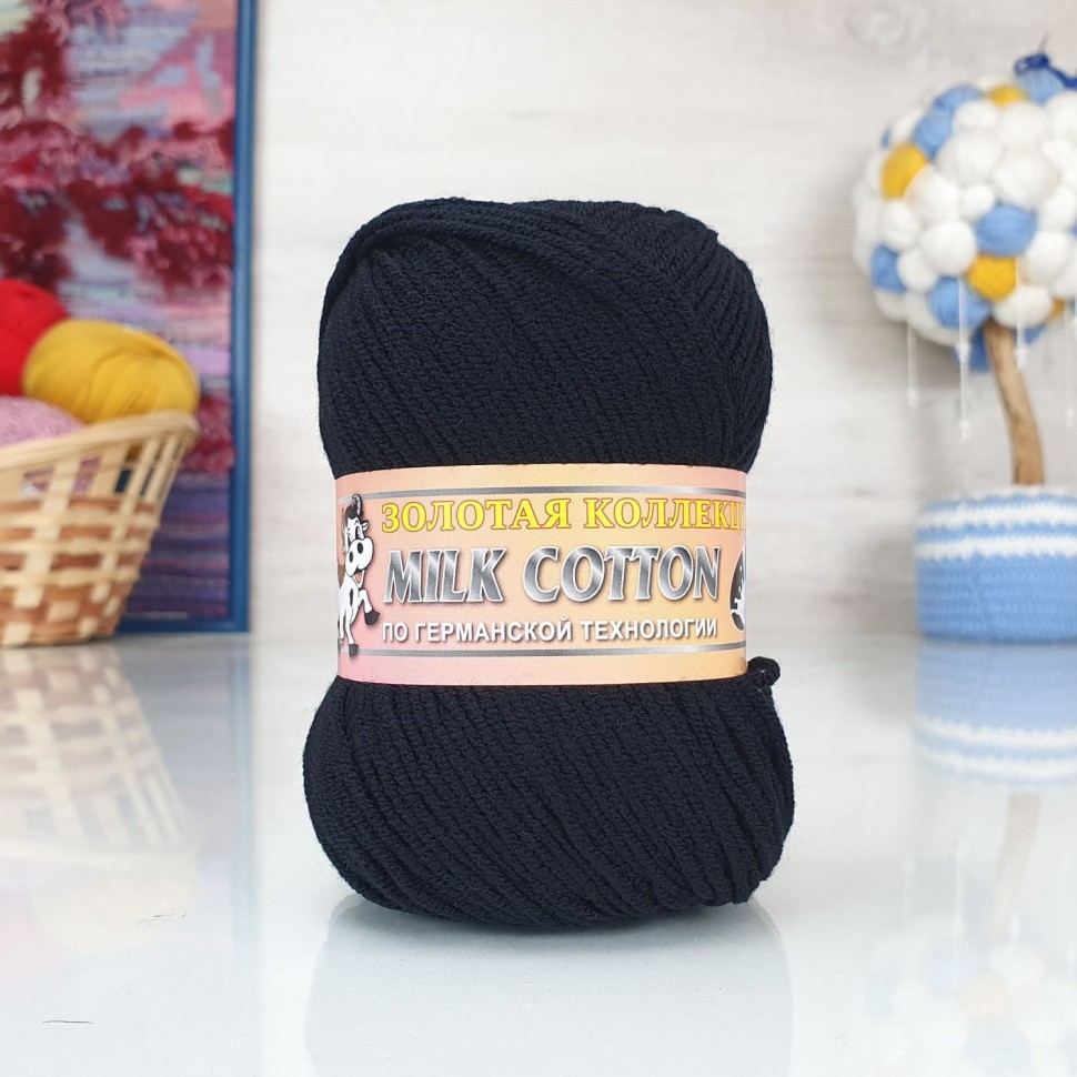 Милк коттон - 2622 (черный)