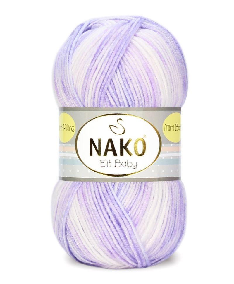 Elit Baby mini batik (NAKO) - 32460 (бел/сирен)