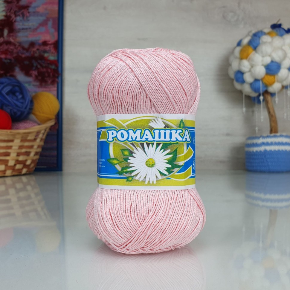 Ромашка (ПНК) - 1002 (неж.розовый)