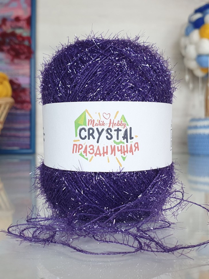 Crystal праздничная M&H - 033 (фиолетовый)