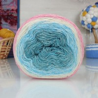 Ангорка колор - 07-1 (роз-бел-бирюз)