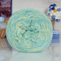 Ангорка меланж Рассказовская - 57 (лимон/тиффани/ментол)